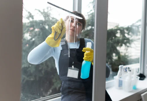 Nettoyage de vitres intérieures et extérieures à Mazangé